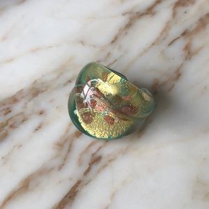 Like new- Murano glass ring